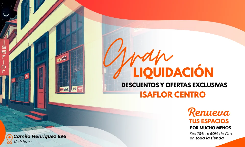 Gran liquidación isaflor centro