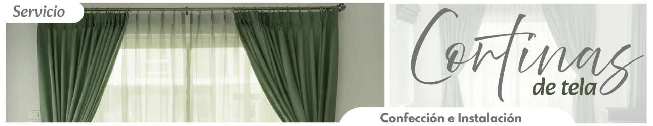 Cortinas de tela