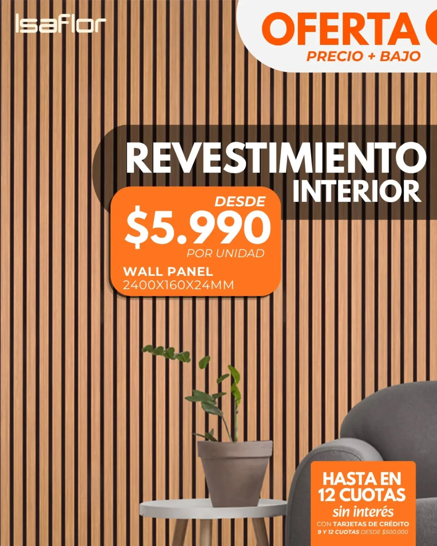 #OFERTA? ¡Bajamos el precio! ? Encuentra opciones para transformar tus muros,