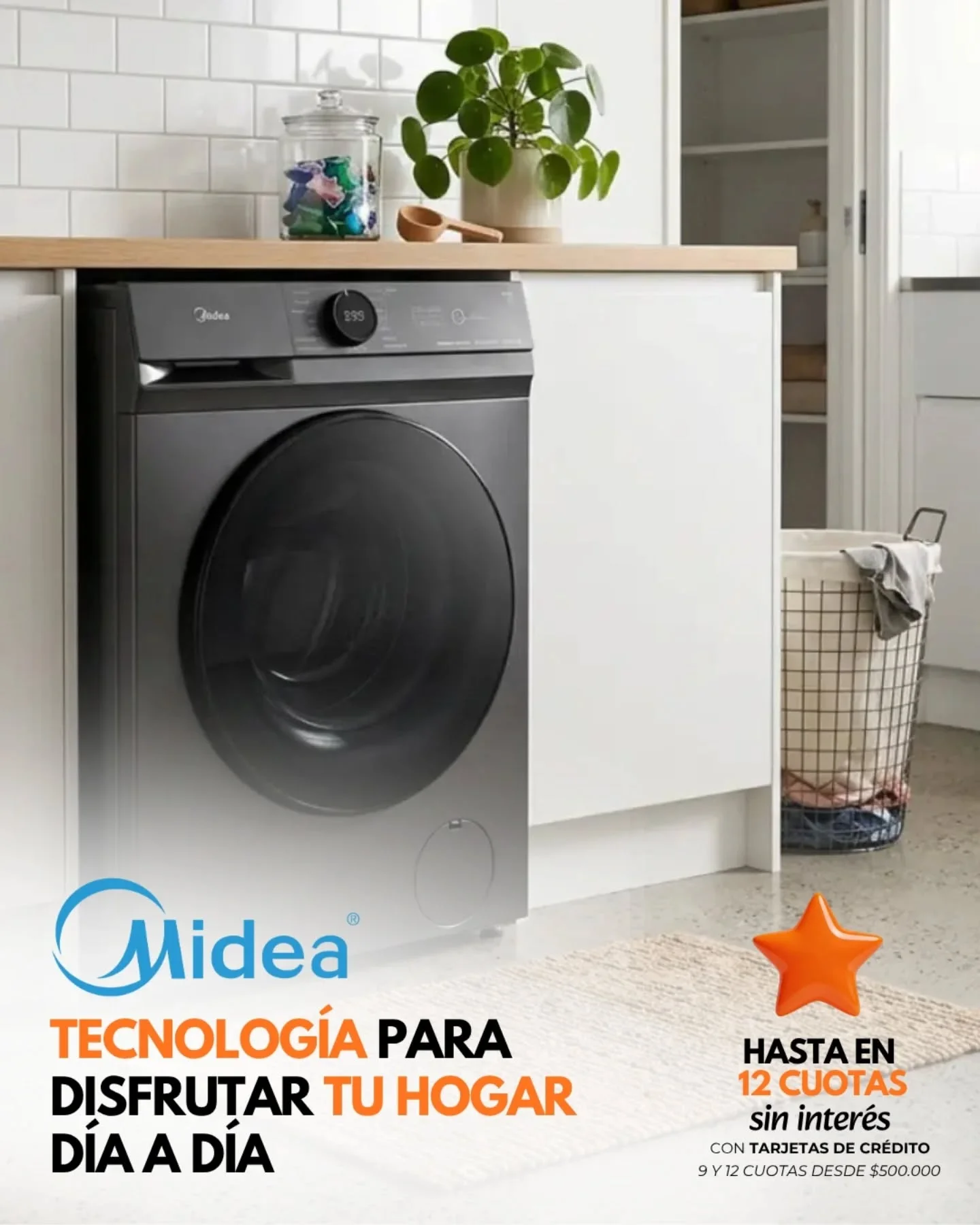Simplifica tu día a día y disfruta tu hogar con la calidad y confianza de #Midea