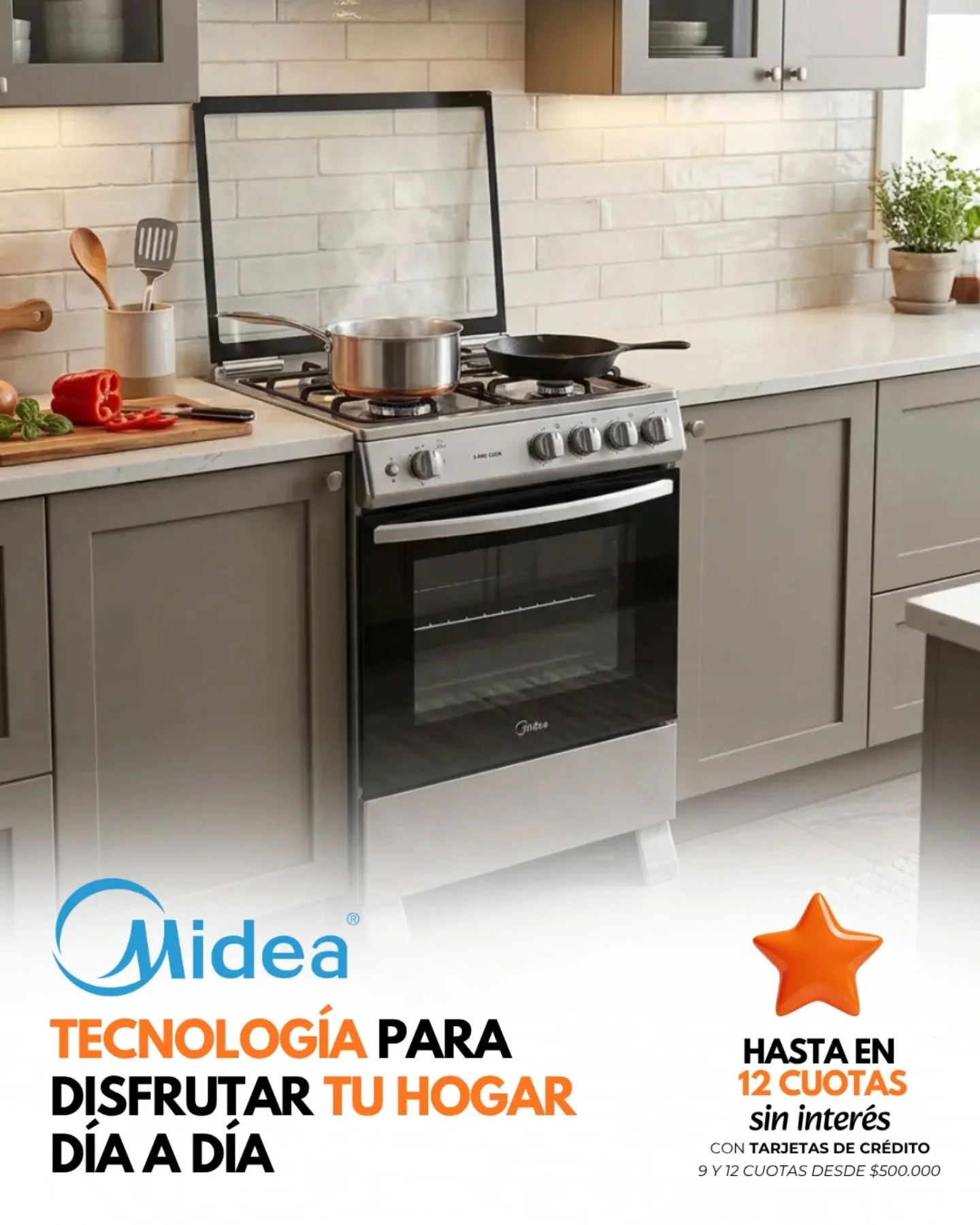 Simplifica tu día a día y disfruta tu hogar con la calidad y confianza de #Midea