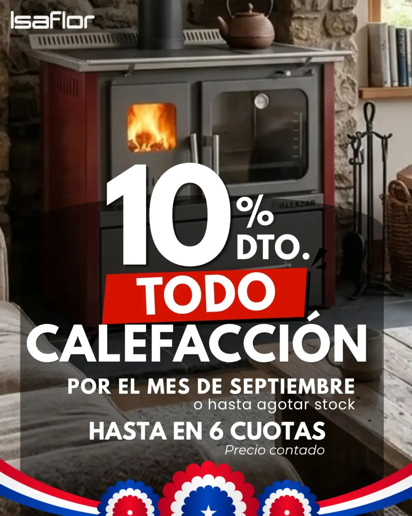 El mes de la patria también se celebra con calor de hogar ? ???? .  Por eso