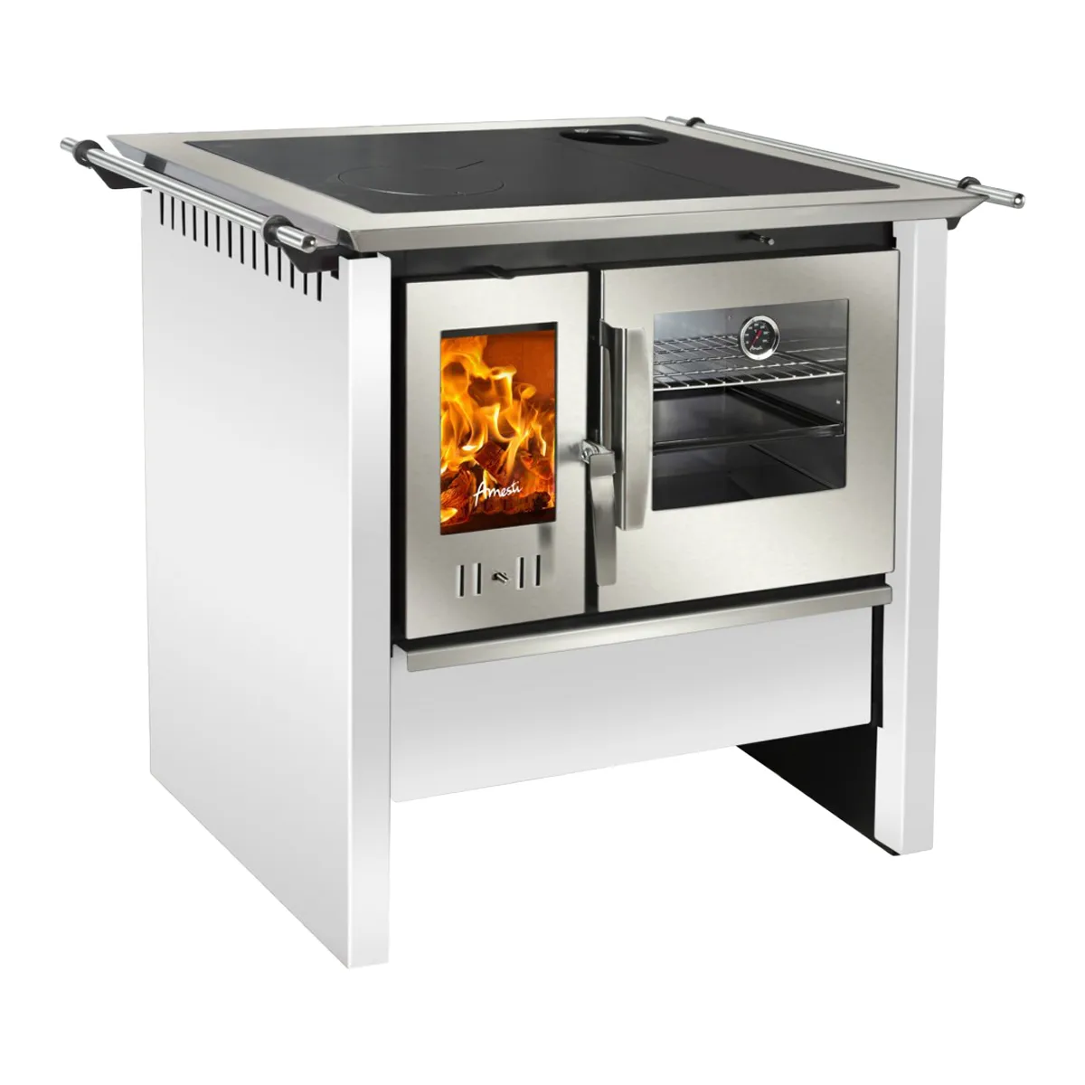 COCINA LEÑA ALLEGRA BLANCA