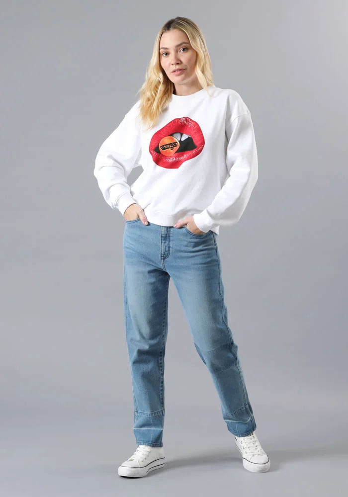 JEANS MUJER TIRO ALTO MOM FIT