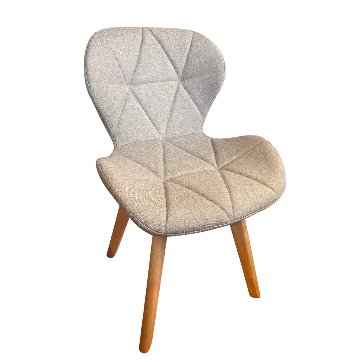 SILLA FIORI LINO BEIGE