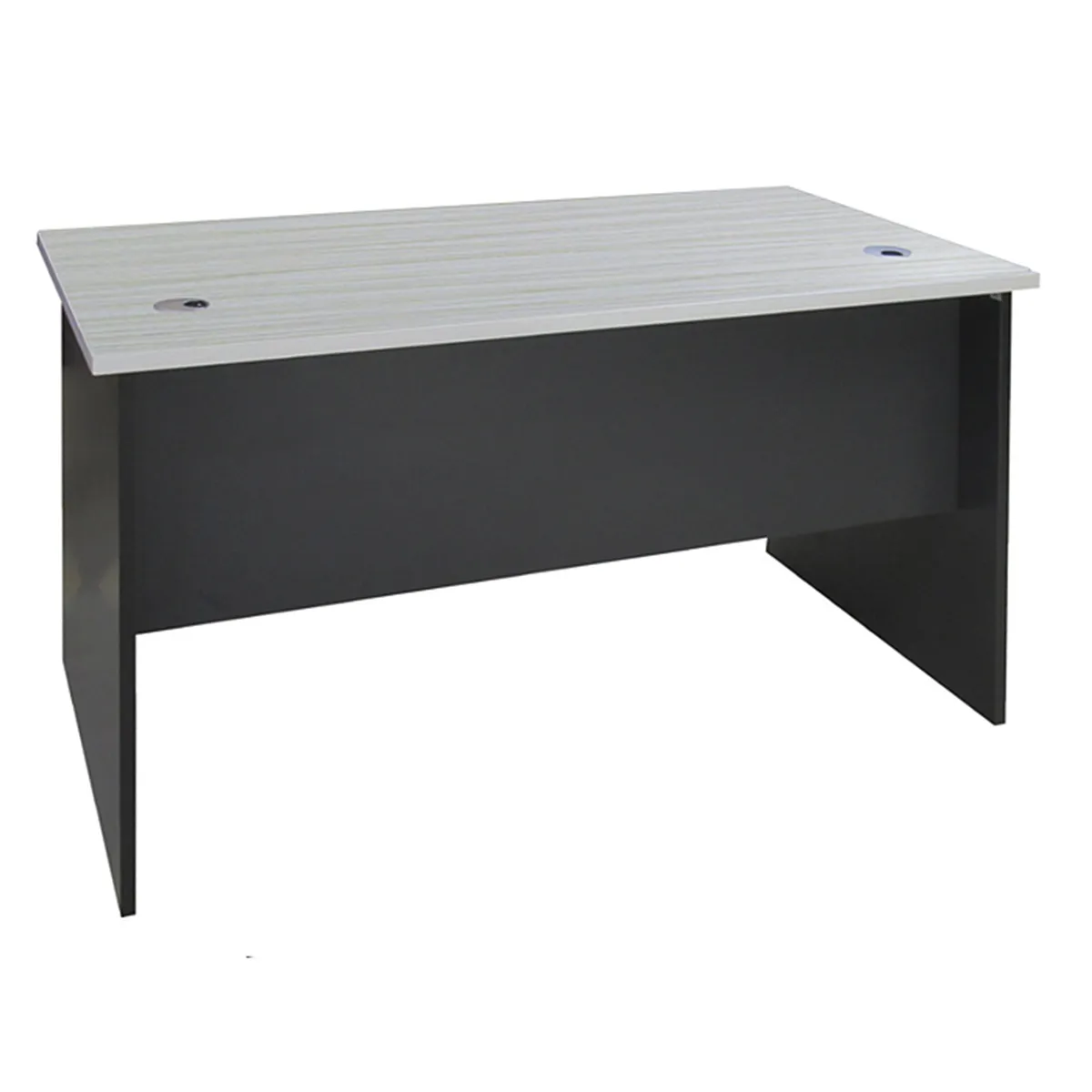 ESCRITORIO RECTO MAPLE GRIS 140