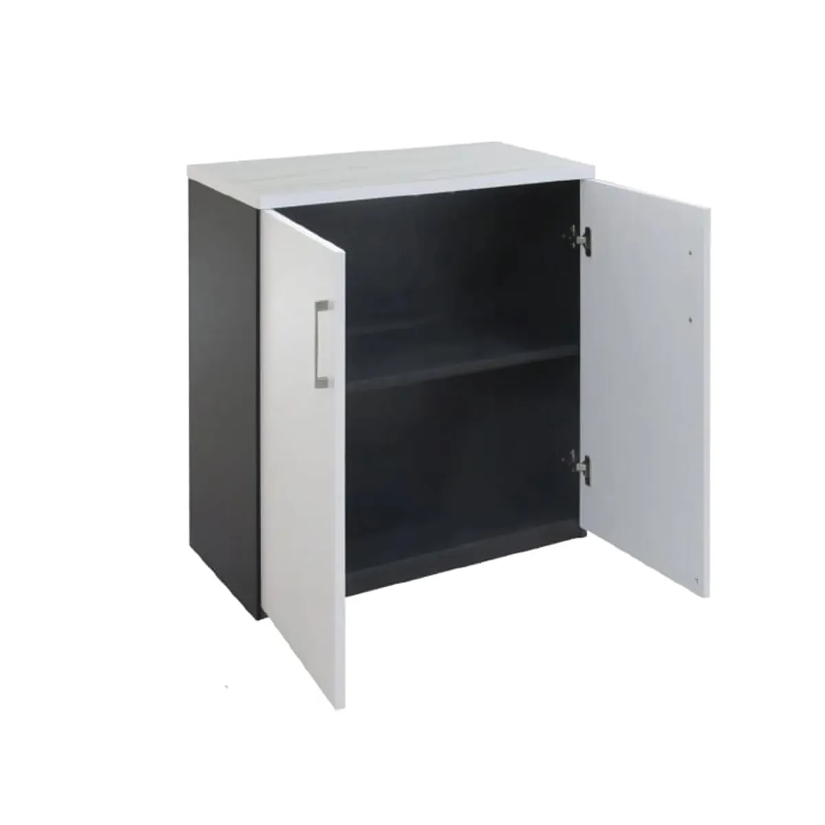 GABINETE 2 PUERTAS MAPLE/GRIS GB80