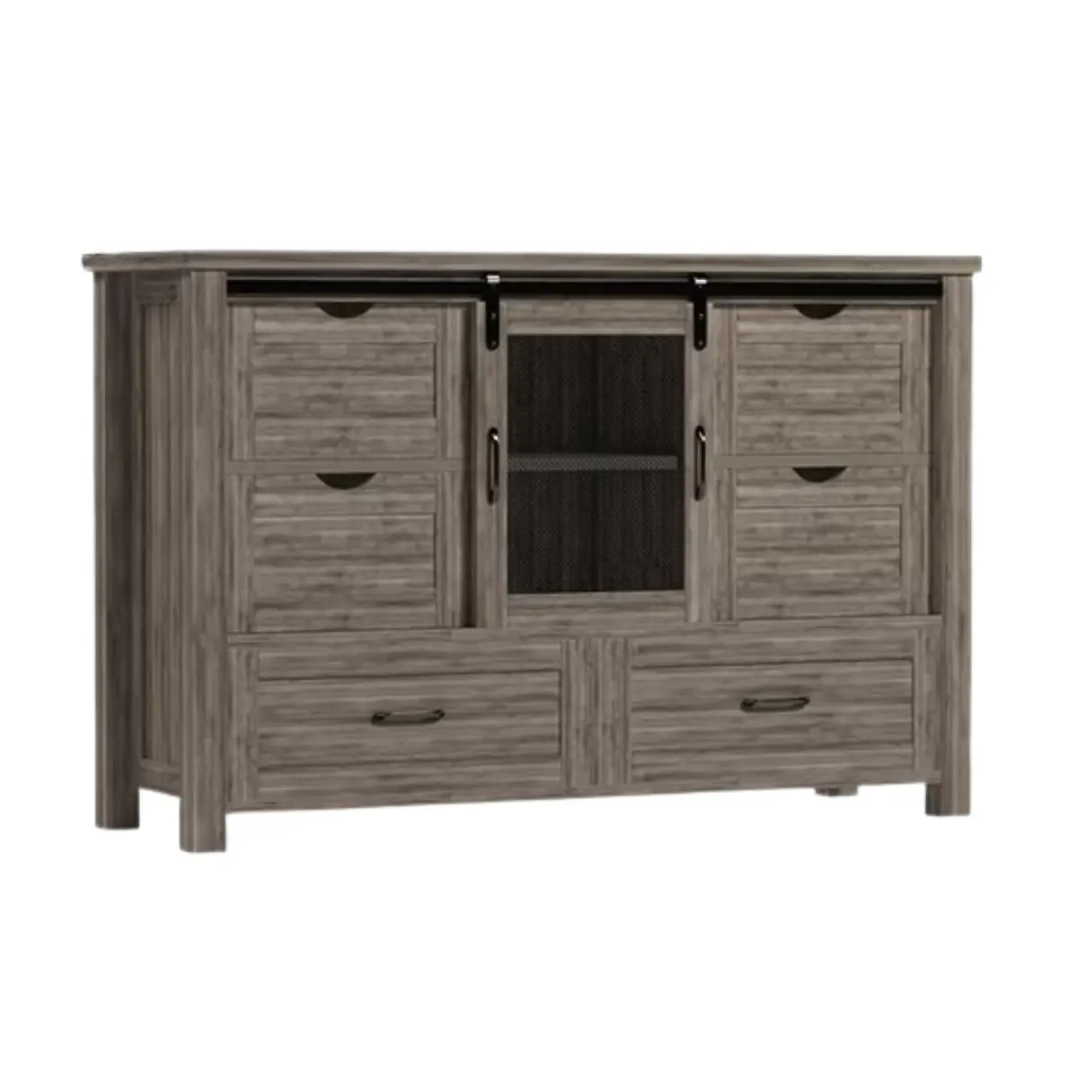 BUFFET APARADOR RUSTICO ROBLE