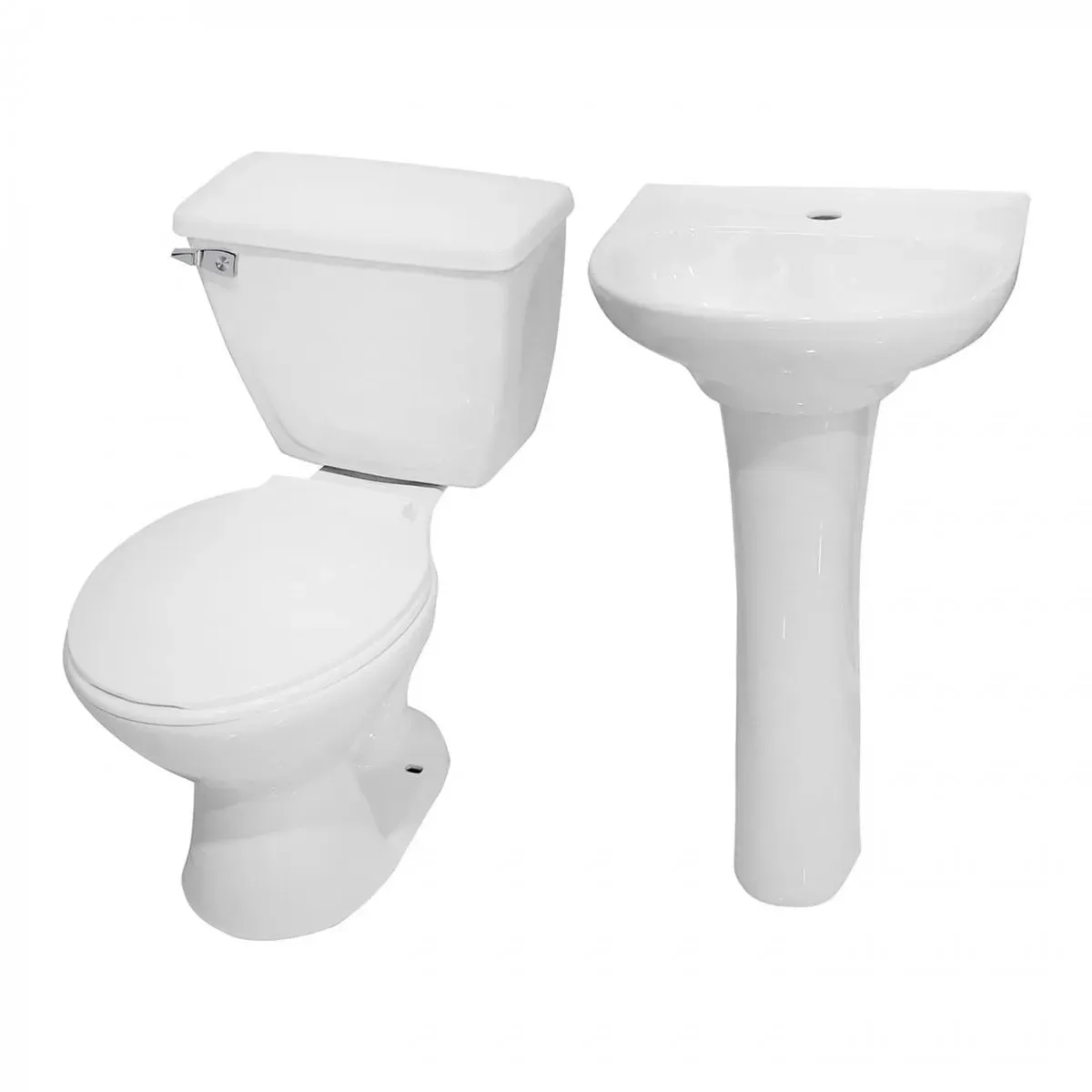 SANITARIO ECOLINE 4PZ 30.5CM BLANCO