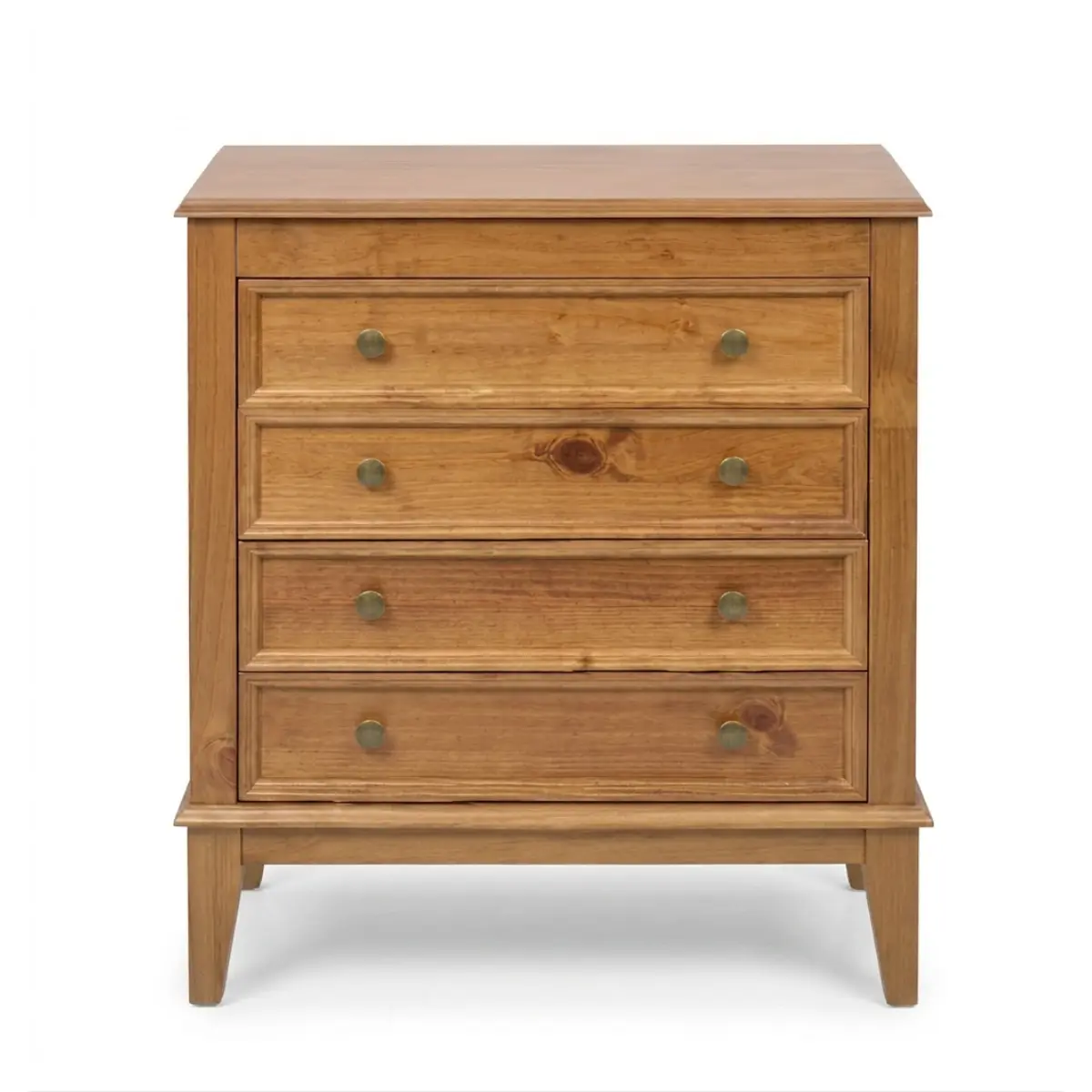 COMODA DE MADERA ALMENDRA