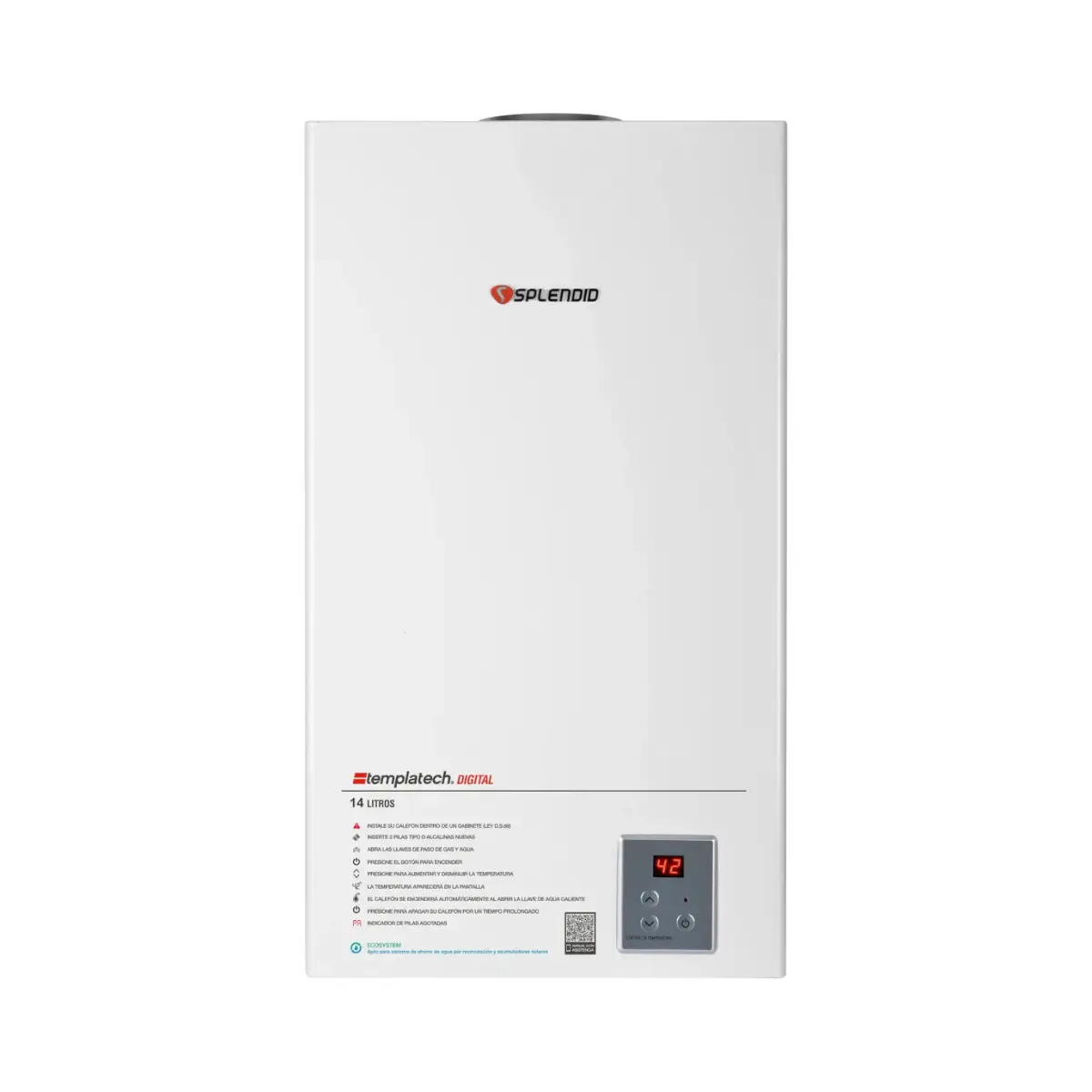 CALEFONT IONIZADO TEMPLATECH 14 LT