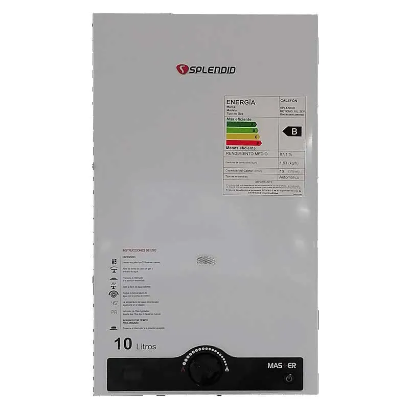 CALEFONT IONIZADO TIRO FORZADO 10 LT