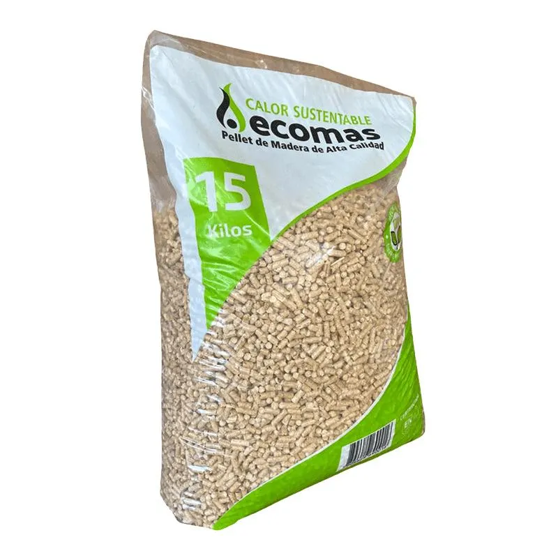 BOLSA DE PELLET ECOMAS 15 KG
