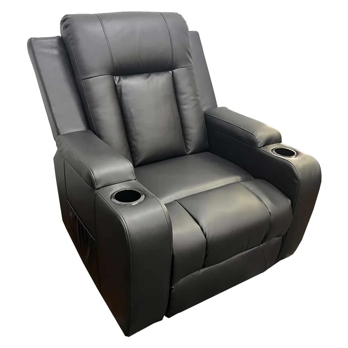 BERGER RECLINABLE BROWN ELECTRICO