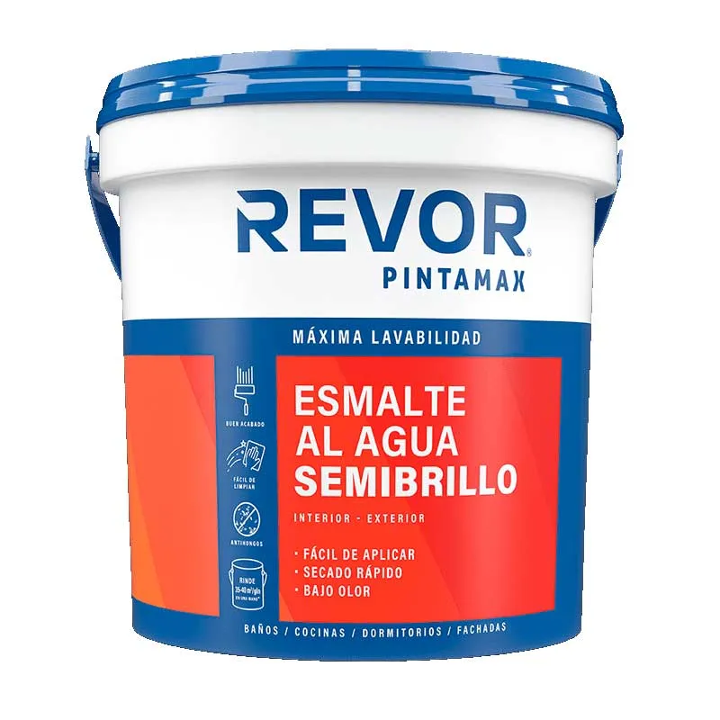 ESMALTE AL AGUA SEMIBRILLO GL