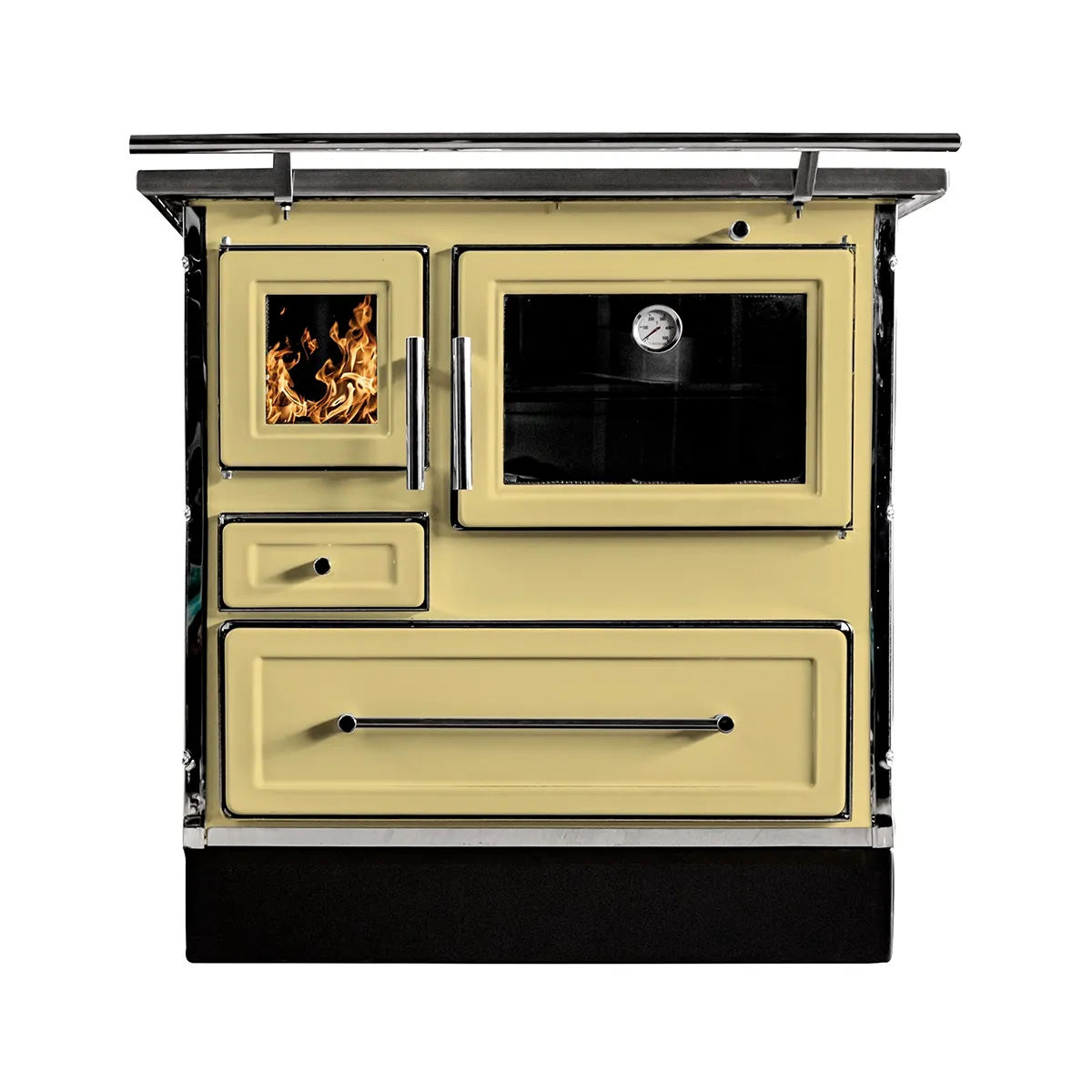 COCINA LEÑA LMZ 82X56CM AMARILLA C/KIT 5"