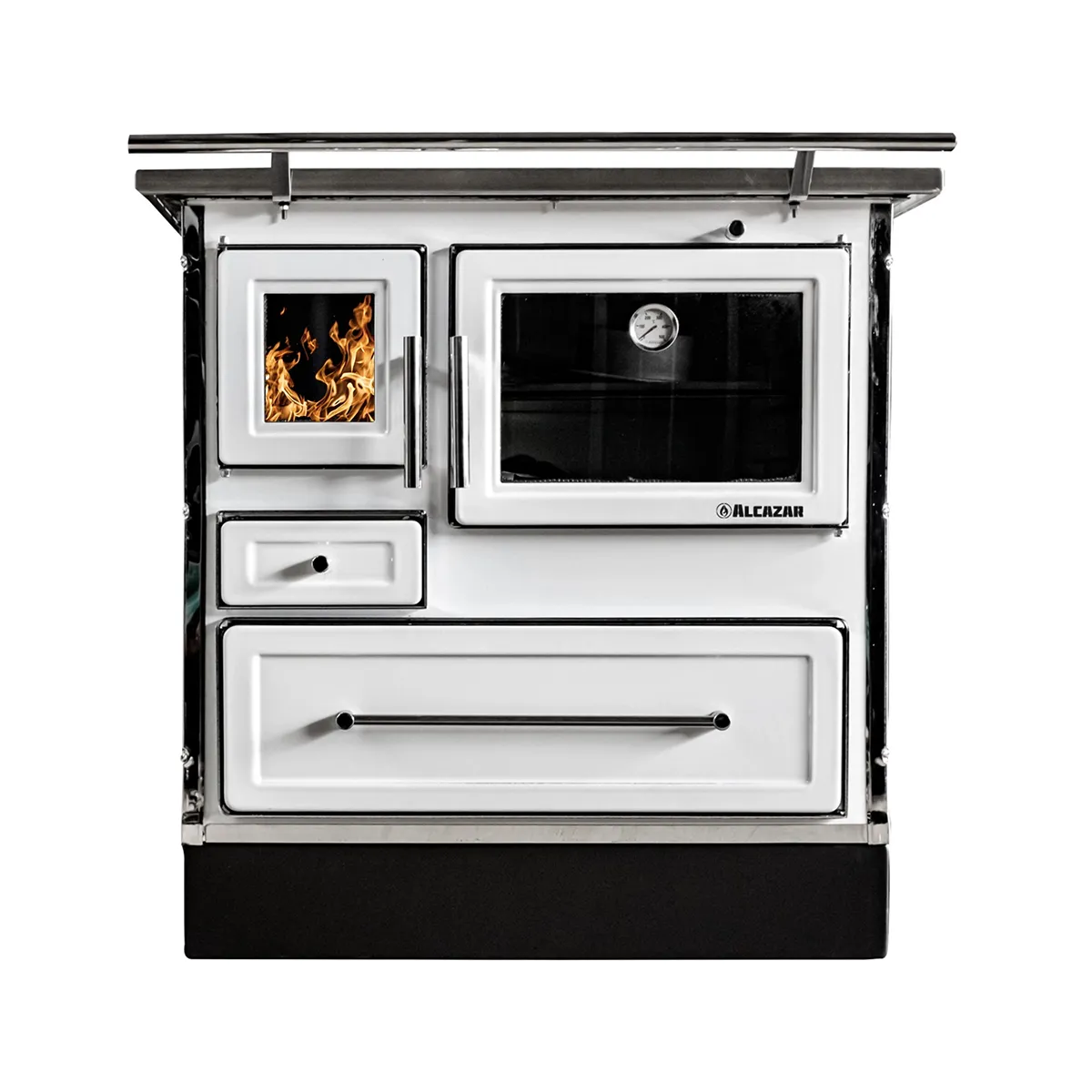 COCINA LEÑA LMZ 92X60CM BLANCA C/KIT 6"