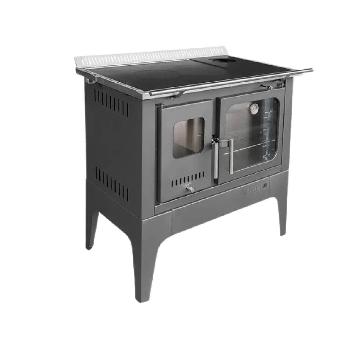 COCINA LEÑA S-900 GRIS