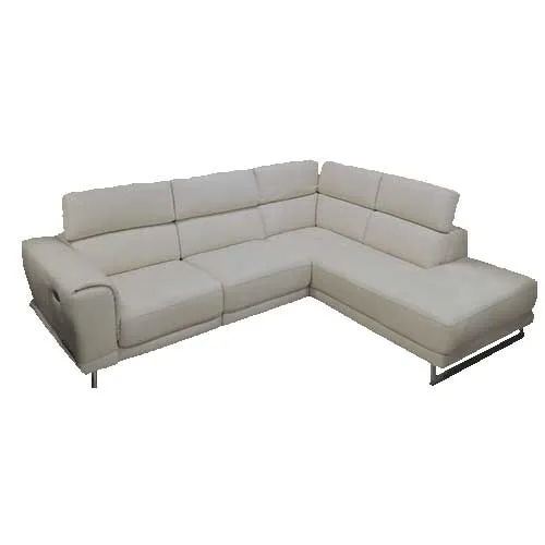 SECCIONAL NATUZZI CUERO BEIGE