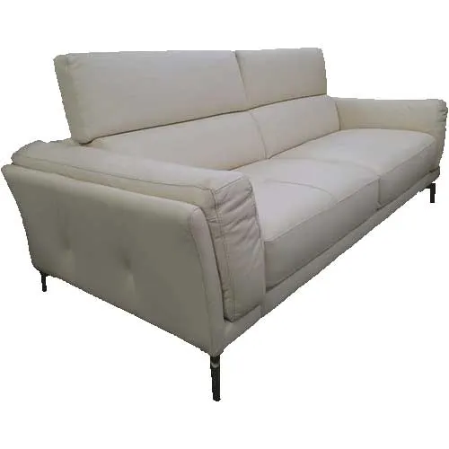 SOFÁ NATUZZI CUERO BEIGE