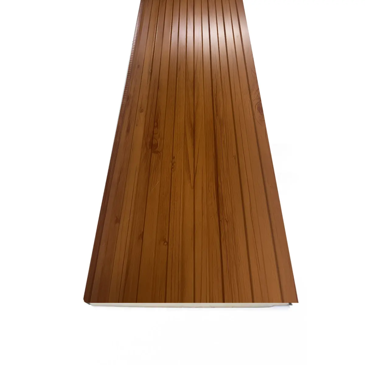 REVESTIMIENTO EXTERIOR ALUMINIO CEREZO VERTICAL